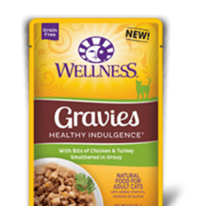 Wellness Healthy Indulgence Chicken & Turkey Gravies Pouches for Adult Cats