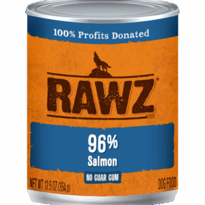 RAWZ 96% Salmon Canned Food for Dogs
