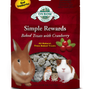 Oxbow Simple Rewards Baked Treats with Cranberry