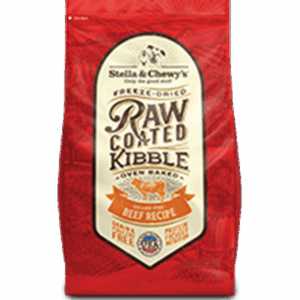 Stella & Chewys Raw Coated Grass Fed Beef Dry Food for Adult Dogs