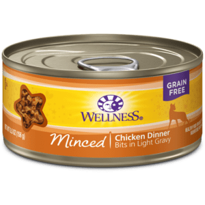 Wellness Chicken Minced Canned Food for Adult Cats