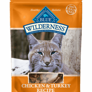 Blue Wilderness Grain Free Moist Chicken & Turkey Treats for Cats - 2oz