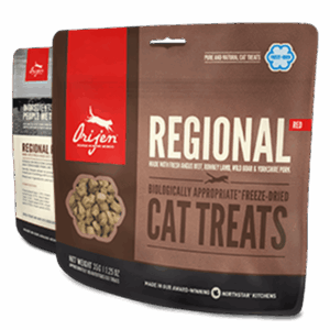 Orijen Regional Red Freeze-Dried Treats for Cats