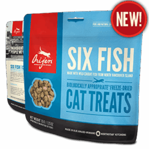 Orijen Six Fish Freeze-Dried Treats for Cats
