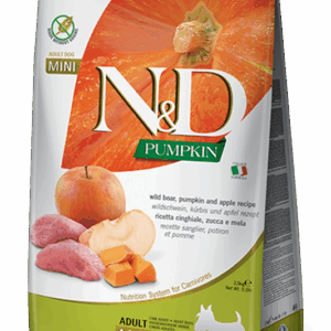 Farmina N&D Pumpkin: Boar & Apple Dry Food for Mini Adult Dogs