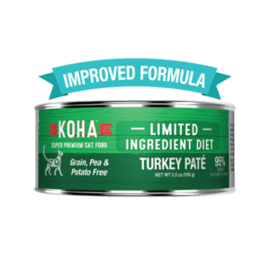 Koha Limited Ingredient Diet Turkey Pate Canned Food for Adult Cats