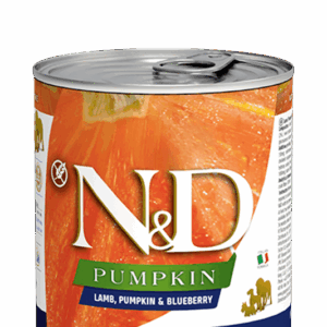 Farmina N&D Pumpkin: Lamb, Pumpkin & Blueberry Canned Food for Adult Dogs - 10oz