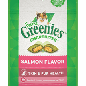 Feline Greenies Smartbites Healthy Skin & Fur - Salmon