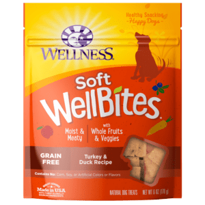 Wellness Wellbites Turkey & Duck Soft & Chewy Treat for Dogs