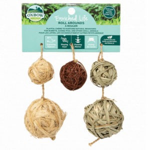 Oxbow Enriched Life Roll Arounds Toy for Small Animals