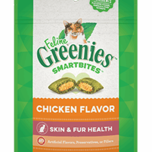 Feline Greenies Smartbites Healthy Skin & Fur - Chicken
