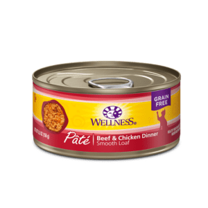 Wellness Complete Health Beef & Chicken Pate Canned Food for Adult Cats
