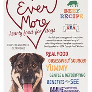 Evermore Gently-Cooked Frozen Beef for Dogs - 16oz