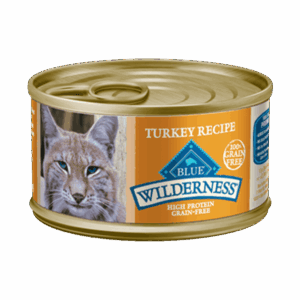 Blue Wilderness Grain Free Turkey Recipe for Adult Cats