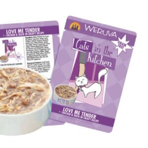 Weruva CITK Grain Free Love Me Tender Pouch for Adult Cats - 3oz