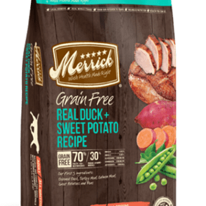 Merrick Grain Free Real Duck & Sweet Potatoes Dry Food for Adult Dogs
