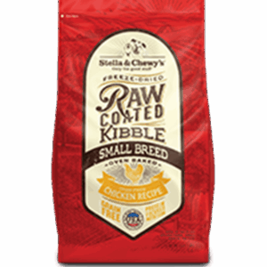 Stella & Chewys Raw Coated Chicken Kibble for Small Breed Adult Dogs - 3.5lbs