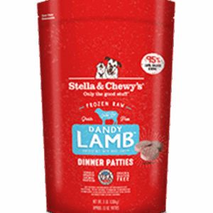Stella & Chewys Frozen Raw Lamb Patties for Adult Dogs