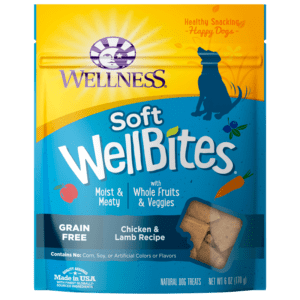 Wellness Wellbites Chicken & Lamb Soft & Chewy Treat for Dogs