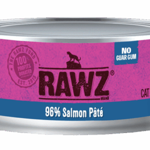 RAWZ 96% Salmon Pate Canned Food for Cats