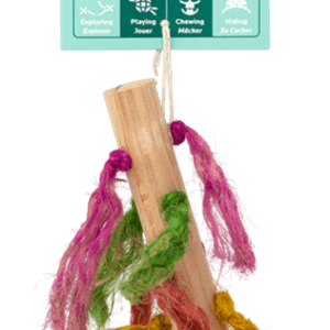 Oxbow Enriched Life Rainbow Knot Stick Toy for Small Animals