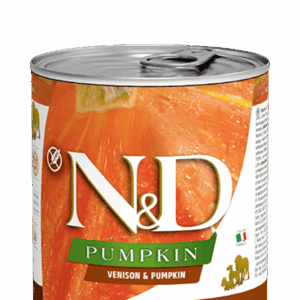 Farmina N&D Pumpkin: Venison & Pumpkin Canned Food for Adult Dogs - 10oz