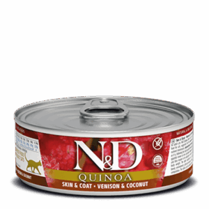 Farmina Skin & Coat Support Venison Recipe for Adult Cats - 2.8oz