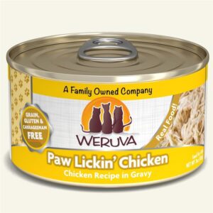 Weruva Classic Grain Free Paw Lickin' Chicken Canned Food for Adult Cats