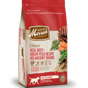 Merrick Classic Real Beef, Green Peas & Ancient Grains Dry Food for Adult Dogs