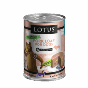 Lotus Grain Free Pork Loaf Canned Food for Adult Dogs
