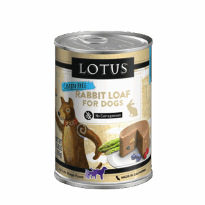 Lotus Grain Free Rabbit Loaf Canned Food for Adult Dogs