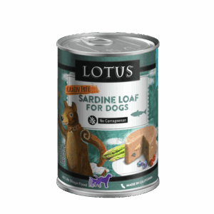 Lotus Grain Free Sardine Loaf Canned Food for Adult Dogs
