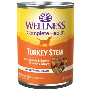 Wellness Homestyle Turkey Stew Canned Food for Adult Dogs