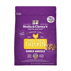 Stella & Chewys Frozen Raw Chicken Formula for Adult Cats - 3lbs