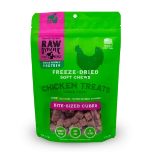 Raw Dynamic Freeze-Dried Raw Chicken Treats for Pets - 1.5oz