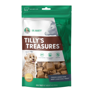 Dr Marty's Tilly's Treasures Treats for Dogs - 4oz