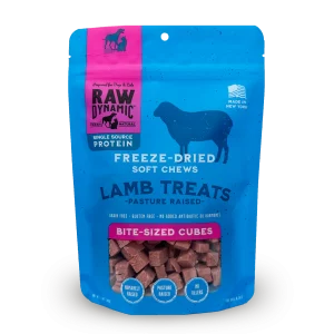 Raw Dynamic Freeze-Dried Lamb Treats for Pets - 1.5oz
