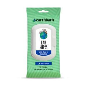 Earthbath Ear Wipes for Pets - 30 ct