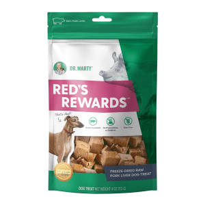 Dr. Marty's Red's Rewards Freeze-Dried Treats for Dogs - 4oz