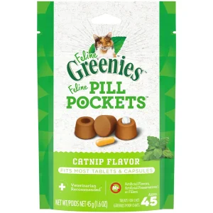 Feline Greenies Pill Pockets - Catnip