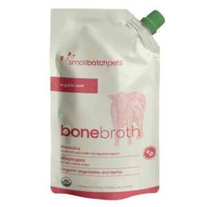 Smallbatch Organic Beef Bone Broth for Pets - 16oz