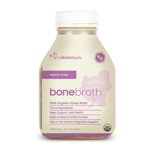 Smallbatch Organic Frozen Turkey Bone Broth for Pets - 22oz