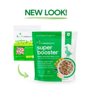Smallbatch Freeze Dried Duck Super Boosters for Pets - 7oz