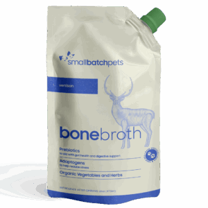 Smallbatch Organic Venison Bone Broth for Pets - 16oz