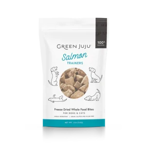 Green Juju Freeze-Dried Salmon Trainers for Pets - 3oz