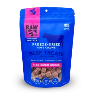 Raw Dynamic Freeze-Dried Beef Treats for Pets - 1.5oz