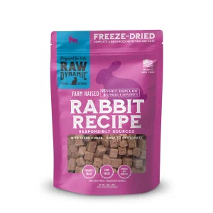 Raw Dynamic Freeze-Dried Rabbit for Cats - 5.5oz