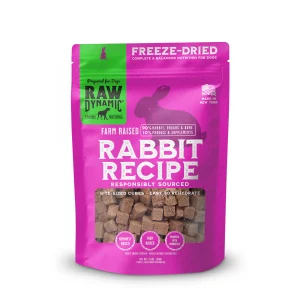 Raw Dynamic Freeze-Dried Rabbit for Dogs