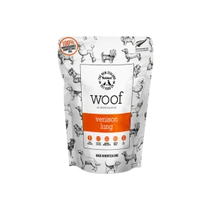 New Zealand WOOF Air-Dried Venison Lung for Dogs - 1.76oz