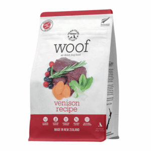 New Zealand WOOF Air-Dried Venison for Dogs